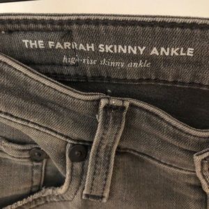 The Farrah skinny ankle AG jeans